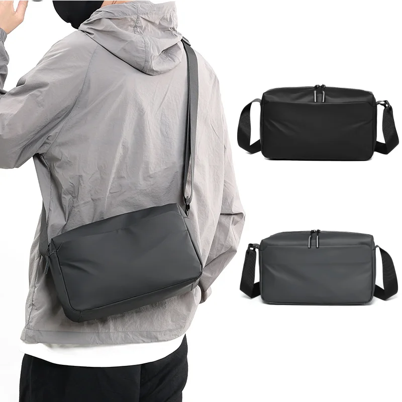 

New Fashionable Men's Single-shoulder Bag, Outdoor Casual Crossbody Bag, Multi-functional Waterproof Large-capacity Crossbodybag