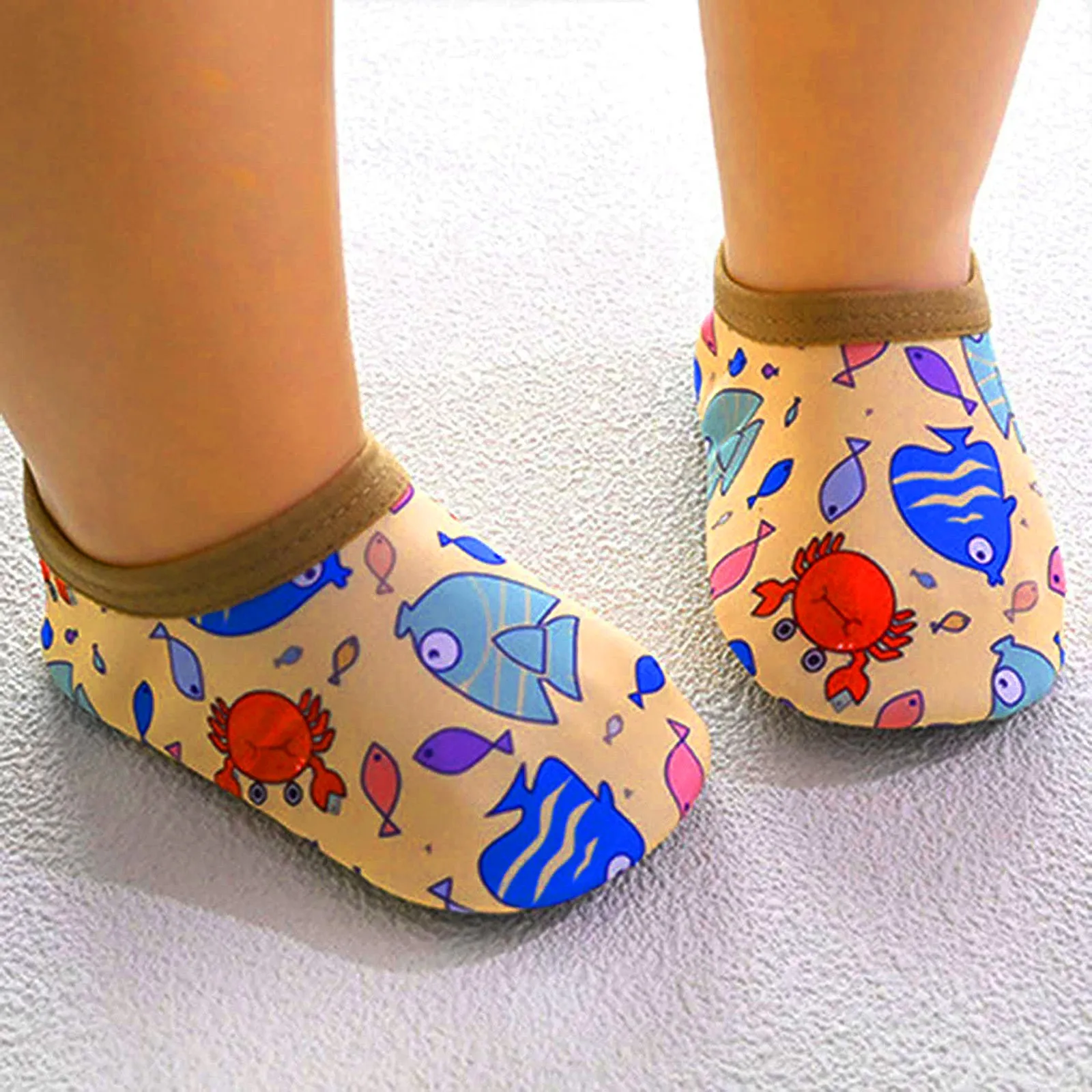 Children Swimming Surf Sports Sneakers Four Season Anti-slip Aqua Swim Floor Socks Baby Kids Cartoon Pool Beach Water Shoes