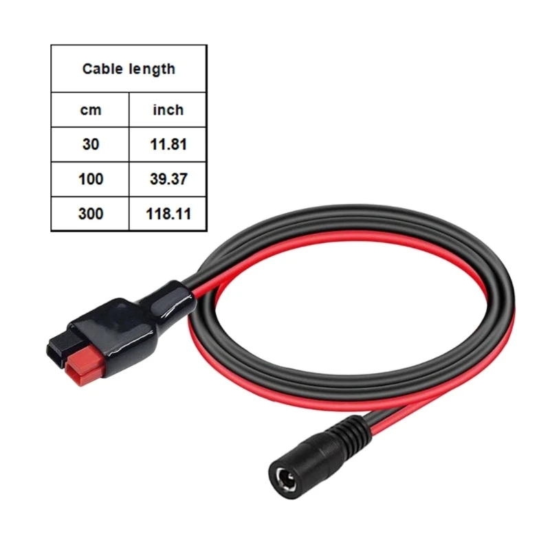 Backup Battery Connection Cable,Solar Panel Connectors to DC5.5X2.1Mm Adapter for Portability Power Station Hookups,Solar Chargi
