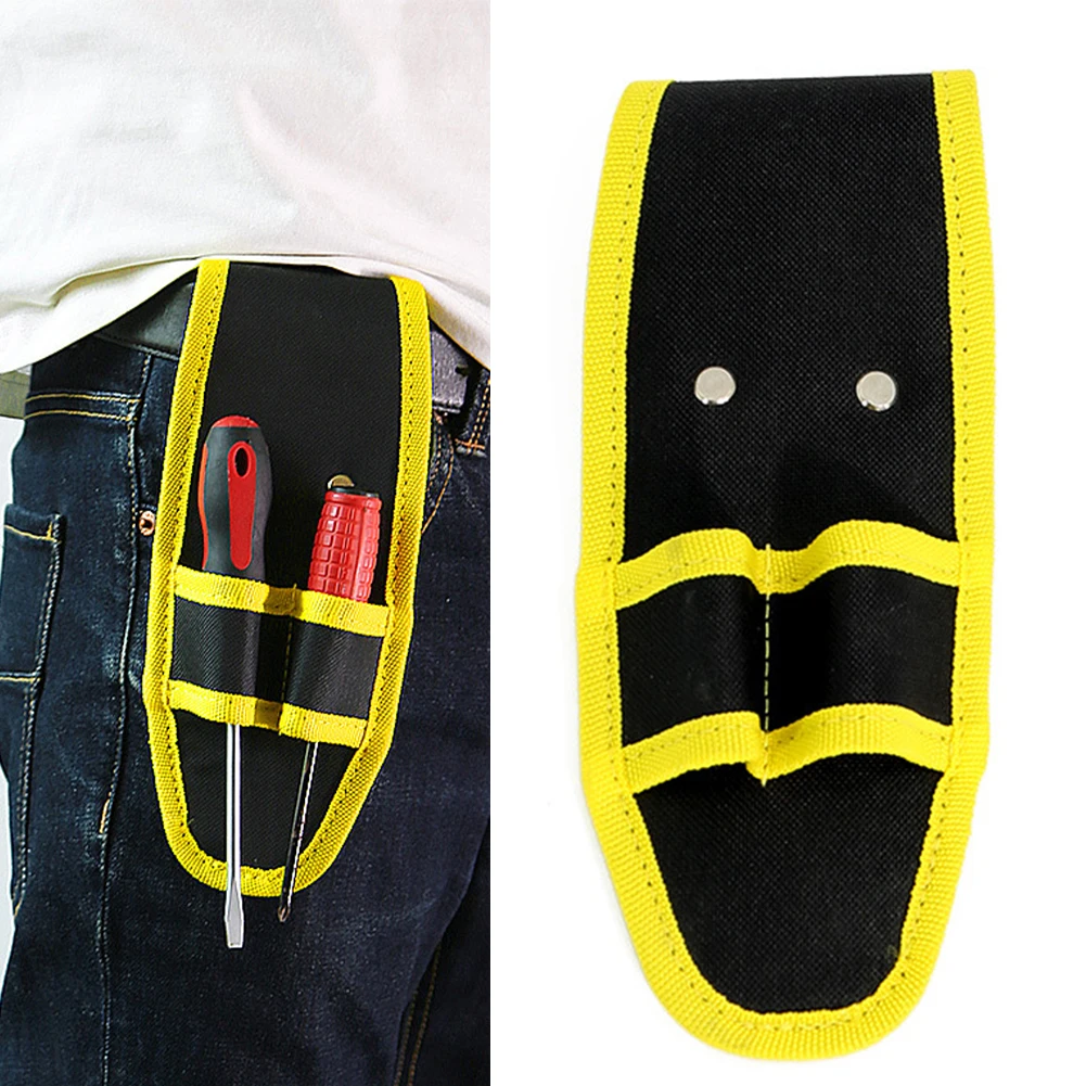 Waterproof Tool Waist Bag with Reinforced Stitching and Rivets Designed for Maintenance Workers For Electricians and Plumbers