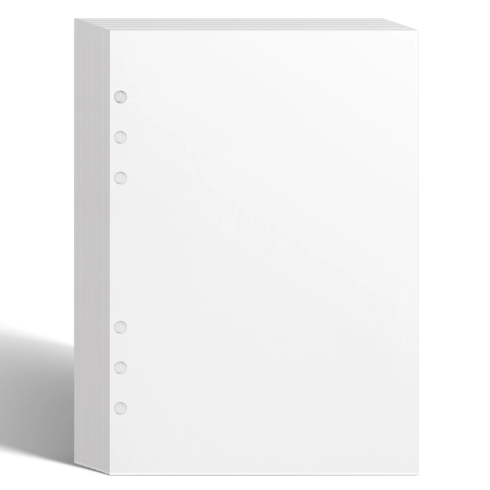 

50 Sheets Release Paper Pages For Sticker Collecting A6 Double-Sided 6-Ring Binder Insert Refills Blank Sticker Collecting Sheet