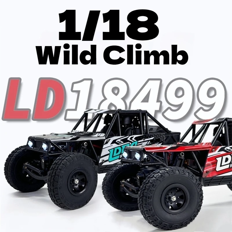 

Радиоуправляемая модель внедорожника Landa Tech 18499 1/18, профессиональный краулер 4WD для мальчиков, игрушка на пульте управления для всех типов местности