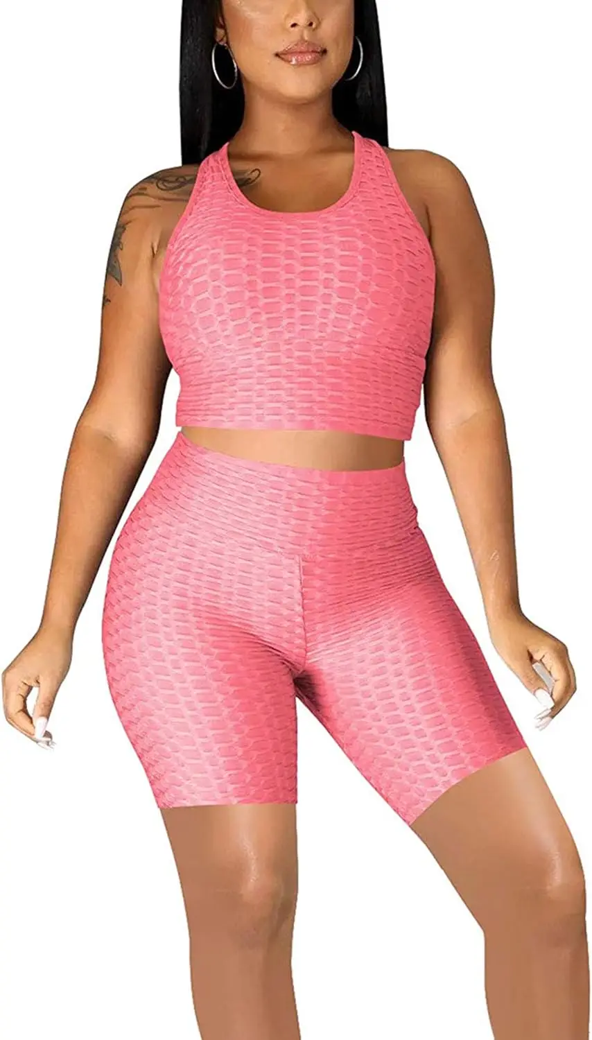 Pantalones sexuales con entrepierna abierta para exteriores, pantalones calientes exóticos para mujer, mallas de cadera de melocotón sin costuras, ropa de Yoga Push Up, ropa de calle informal para parejas