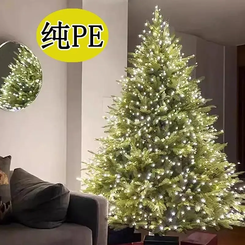 2026 New Christmas Tree Luminous Pure PE Home Large Decoration Ornament Encrypted Package Scene Atmosphere Layout