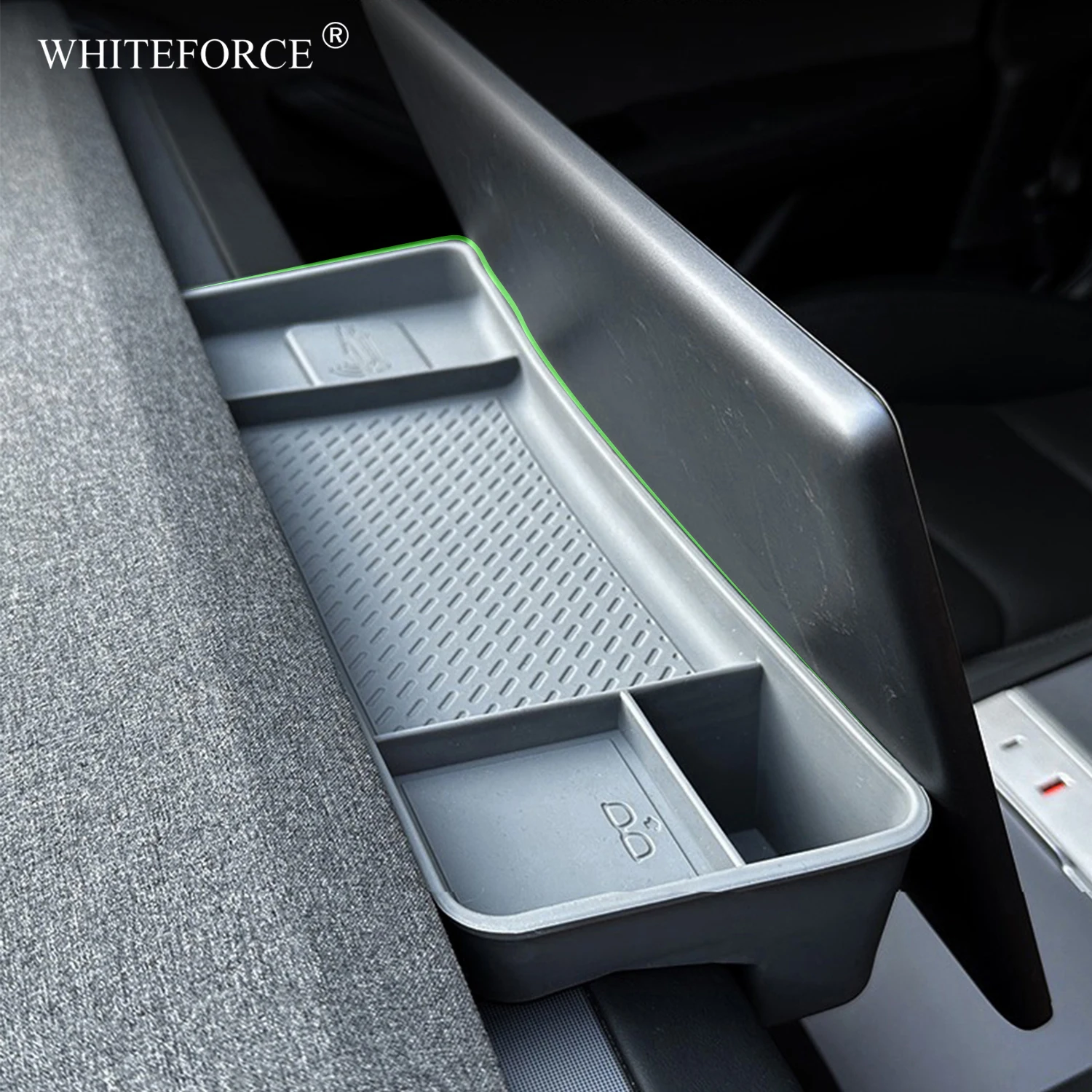 

For Tesla Model Y Juniper 2025 ETC Magnetic Storage Box Behind The Screen Organize for Model 3 Highland Dashboard Storage Box
