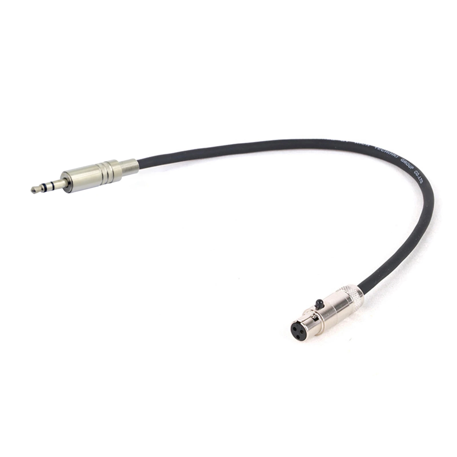 GuerGuo 3-Pin Mini XLR to Jack 3.5mm Plug Stereo Audio 1/8\