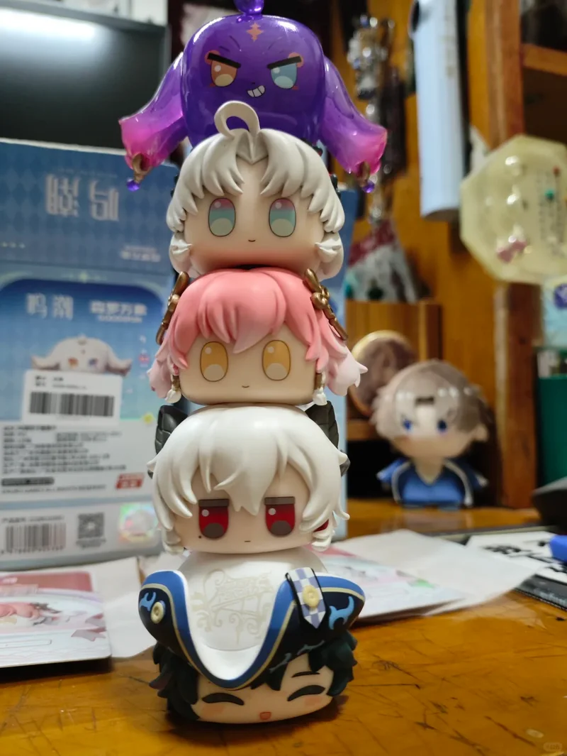 New Genuine Wuthering Waves Doll Series Blind Box Kawaii Mystery Box Desktop Decoration Anime Figure Christmas Gift Trendy Toy