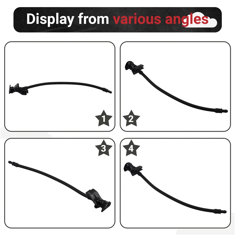 

Car Windshield Wiper Washer Nozzle Sprayer BB5Z17603A For Ford Mustang 2010-2014 Ford Explorer MK5 2011-2018