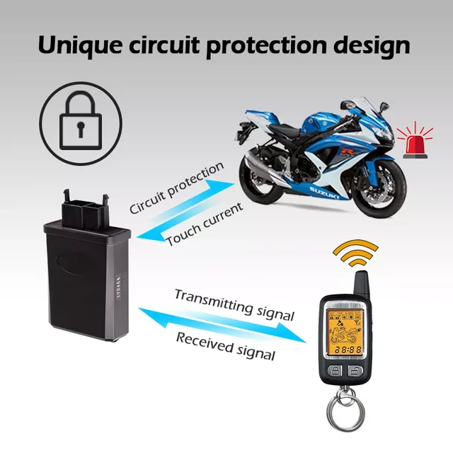 Cyclone alarm for motorcycle online