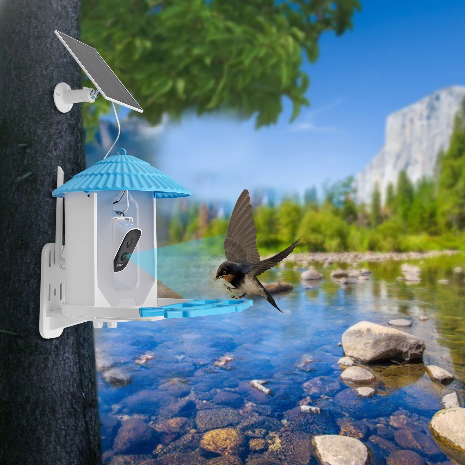 4MP HD Kamera AI Kuş Besleyici - Smart Garden Ai incelemesi ve fiyatı