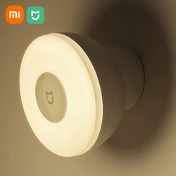 XIAOMI Mijia Night Light 2 version Motion Sensor Adjustable Brightness Smart Human light Sensor Night Lamp Bedroom Living room