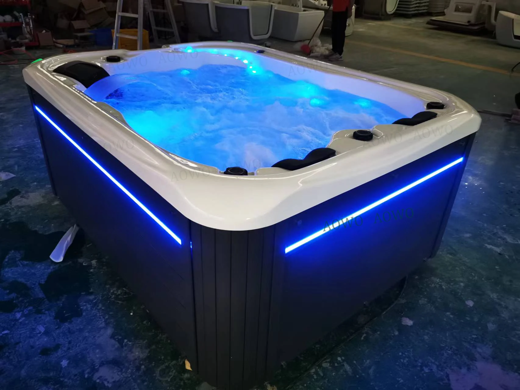 Hot Tub Jacuzziss Outdoor Jakuzi 3 Persons Spa Tubs Sauna Rooms Hot Spring Hot Tube Outdoor Swim Spas Tub Deep Saa Watermark