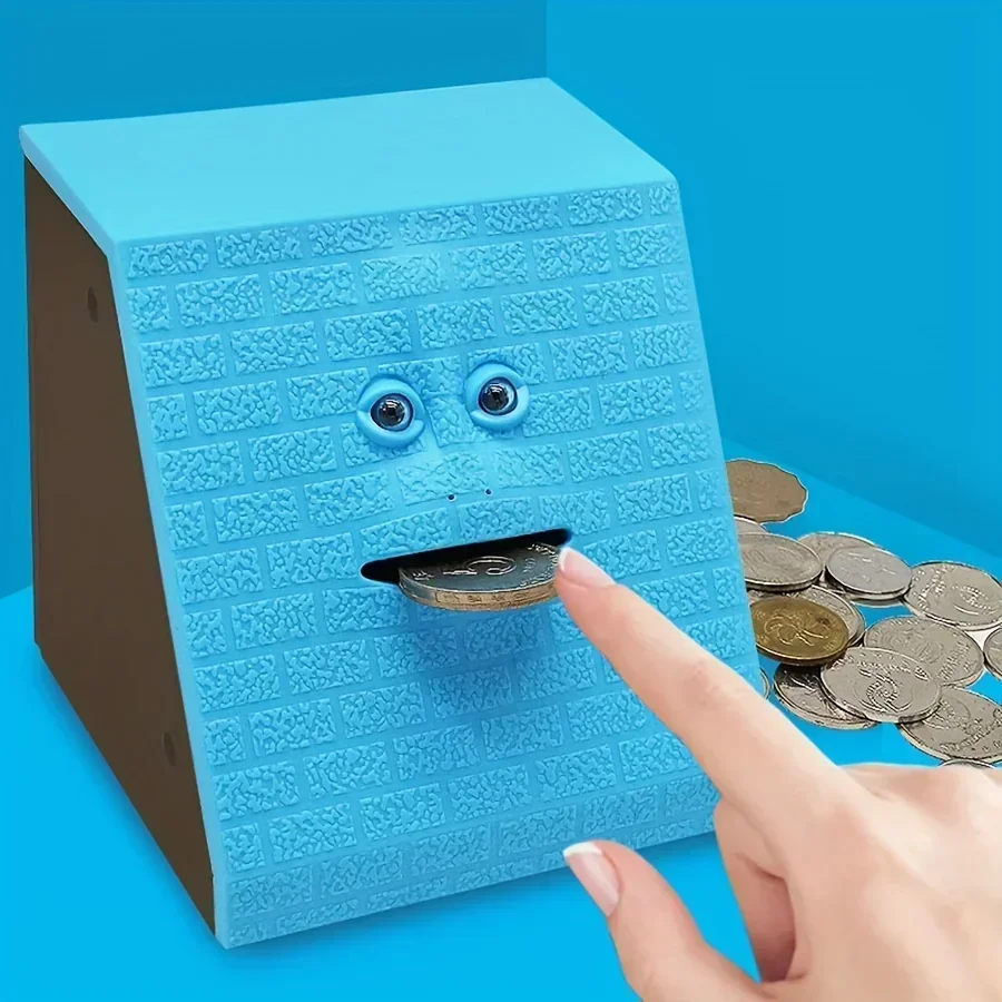 1pc  Innovative design of safe and interesting ways to save money for educational gifts in children's piggy bank