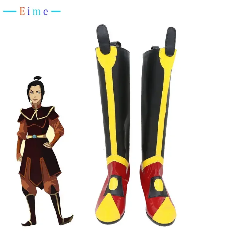 

Azula Cosplay Shoes Anime Cosplay PU Leather Shoes Halloween Carnival Boots Cosplay Props Custom Made