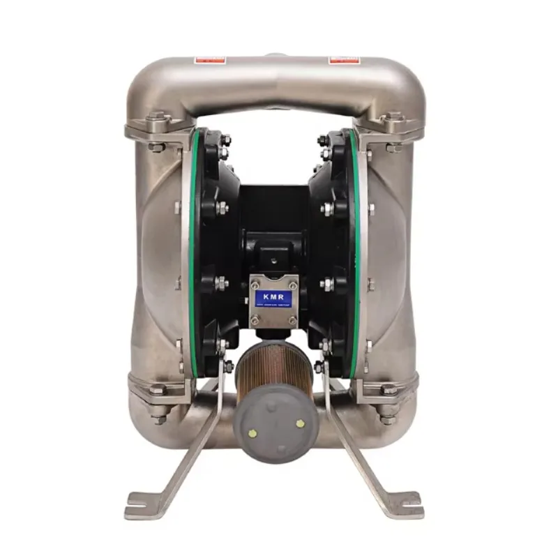 Liquid delivery pump 1.5 inch double diaphragm stainless steel/pneumatic