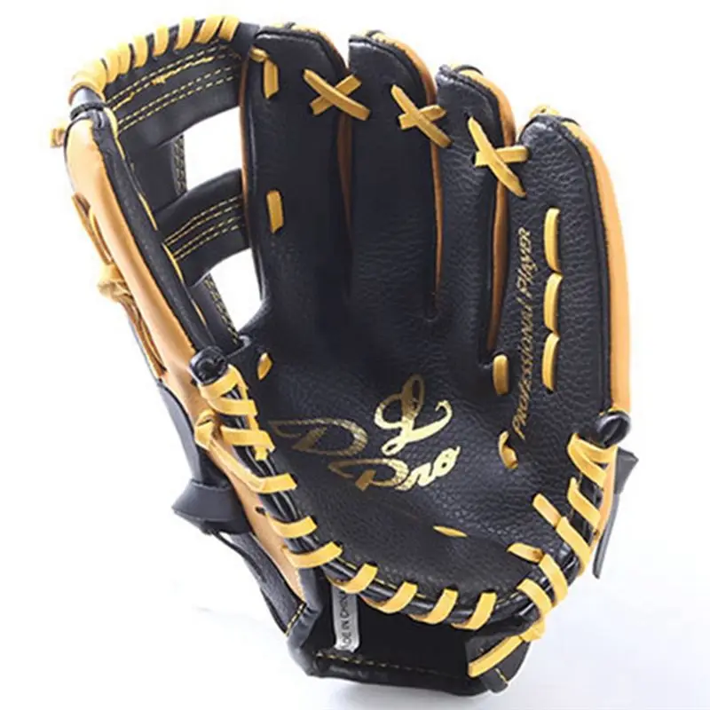 1 Pieces Double Layer Cowhide Baseball Glove Softball Glove Batting Gloves 12.5Inch, Suitable For Adult