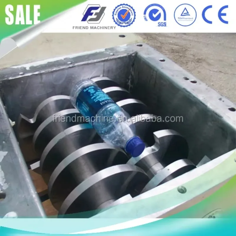 CE Verify Double Shaft Waste Shredder/ Waste Shredding Crusher Machine for Garbage