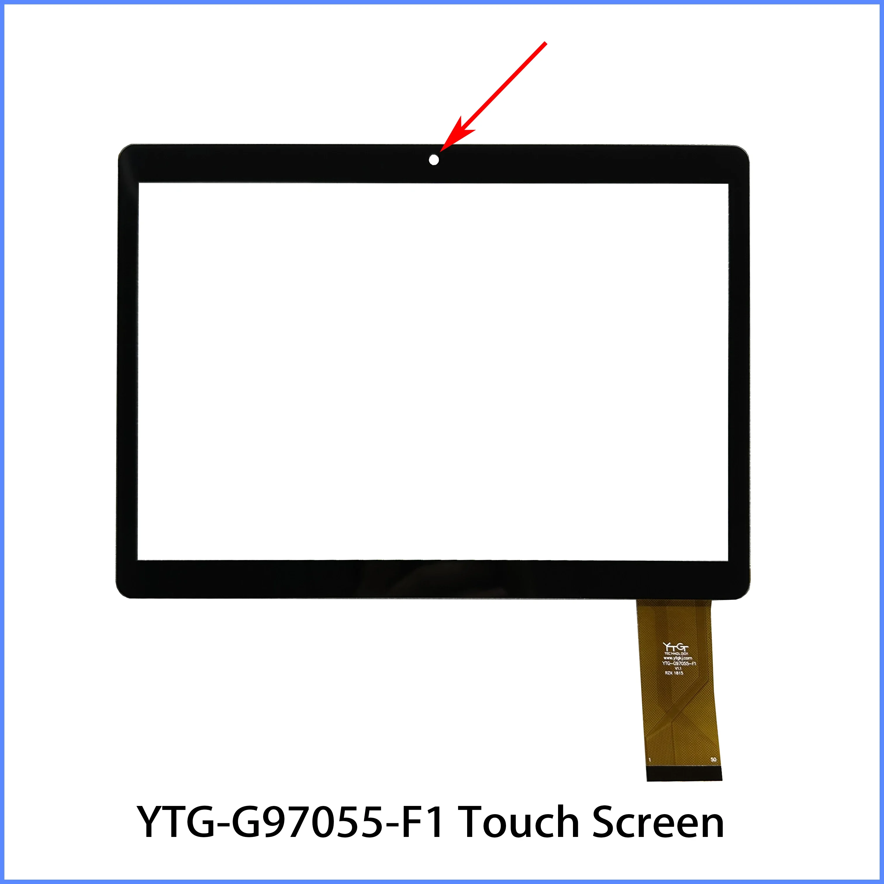 

Black New Touch Screen Digitizer For YTG-G97055-F1 V1.1 Tablet Capacitive Touch External Panel Sensor Replacement Free Shipping