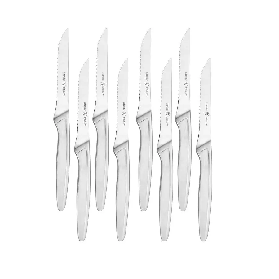 

RazorSharp Steak Knife Set of 8, German Engineered Informed by 100 Years of Mastery, Sliver