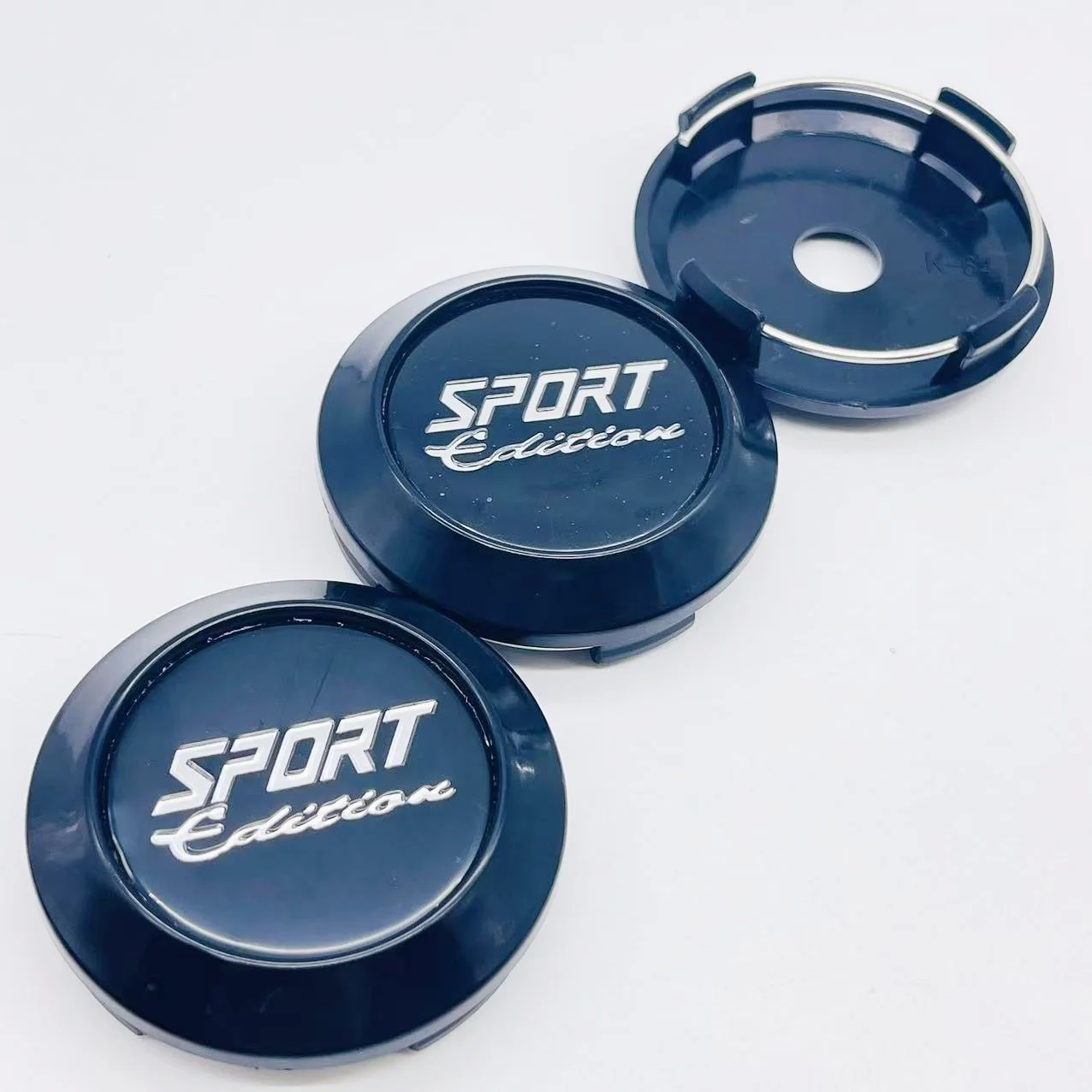 4Pcs SPORT Wheel Center Cap 64mm Rim Cover Hub Cap Wheel Cap 45mm SPORT Racing Emblem Badge Car Accessories