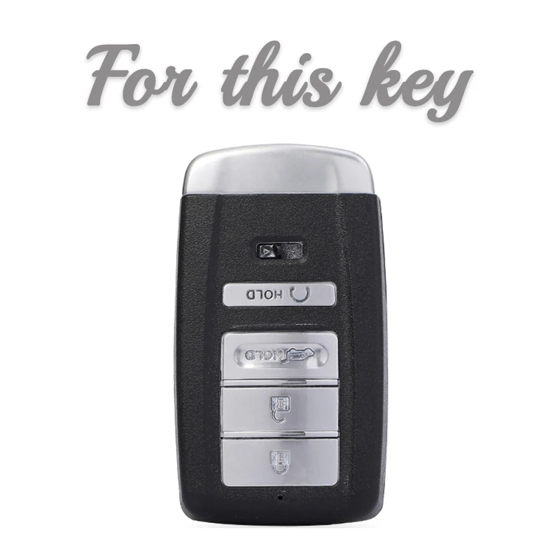 TPU Shell Fob Holder Car Key Case Cover for Honda Acura RLX MDX CDX TLX-L NSX RDX TPU Auto Protector Accessories