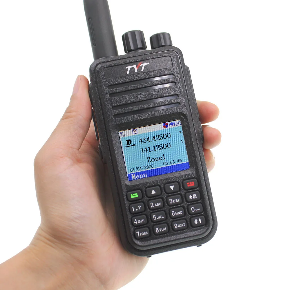 

HOT Wholesale original TYT walkie-talkie MD-380 DMR UHF/VHF Two-way radio MD-UV380 MD380 Wireless portable Factory direct sale