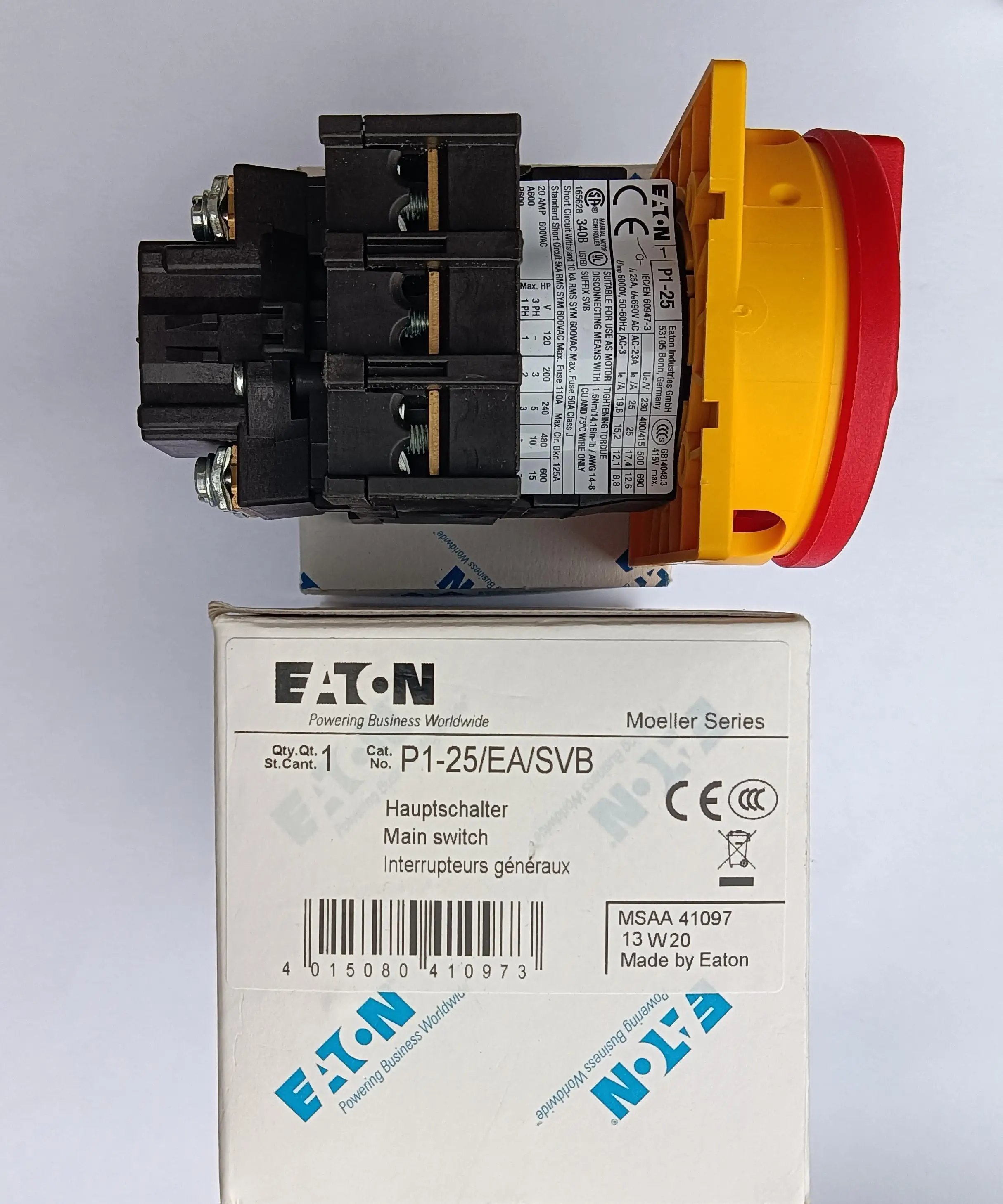 New EATON Sensor T0-2-1/EA/SVB P1-25/EA/SVB P1-32/EA/SVB P3-63/EA/SVB P3-100/EA/SVB HI11-P1/P3E N-P1E N-P3E SVB-T0 SVB-P3