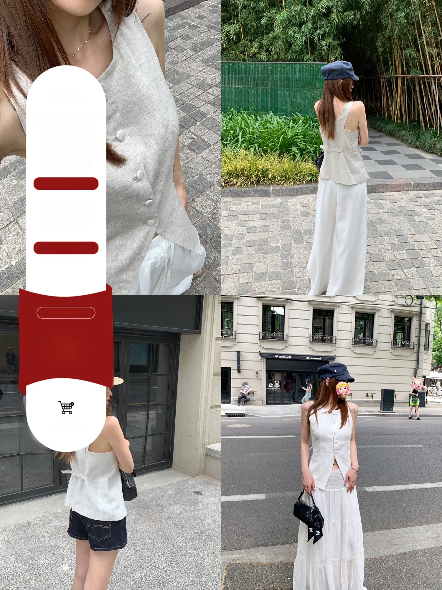 

Blue round Ne 00% Linen Suit Vest Women Summer Design Slim Fit Svel Top Commute Sle Pure Color Faionable