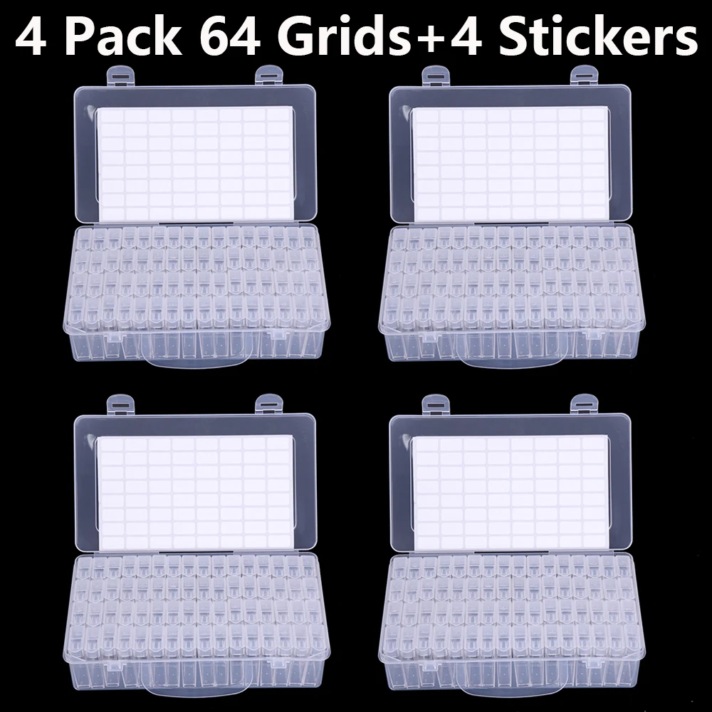 4'lü Paket 64 Bölmeli Elmas Sa - Art Craft Organizer incelemesi ve fiyatı