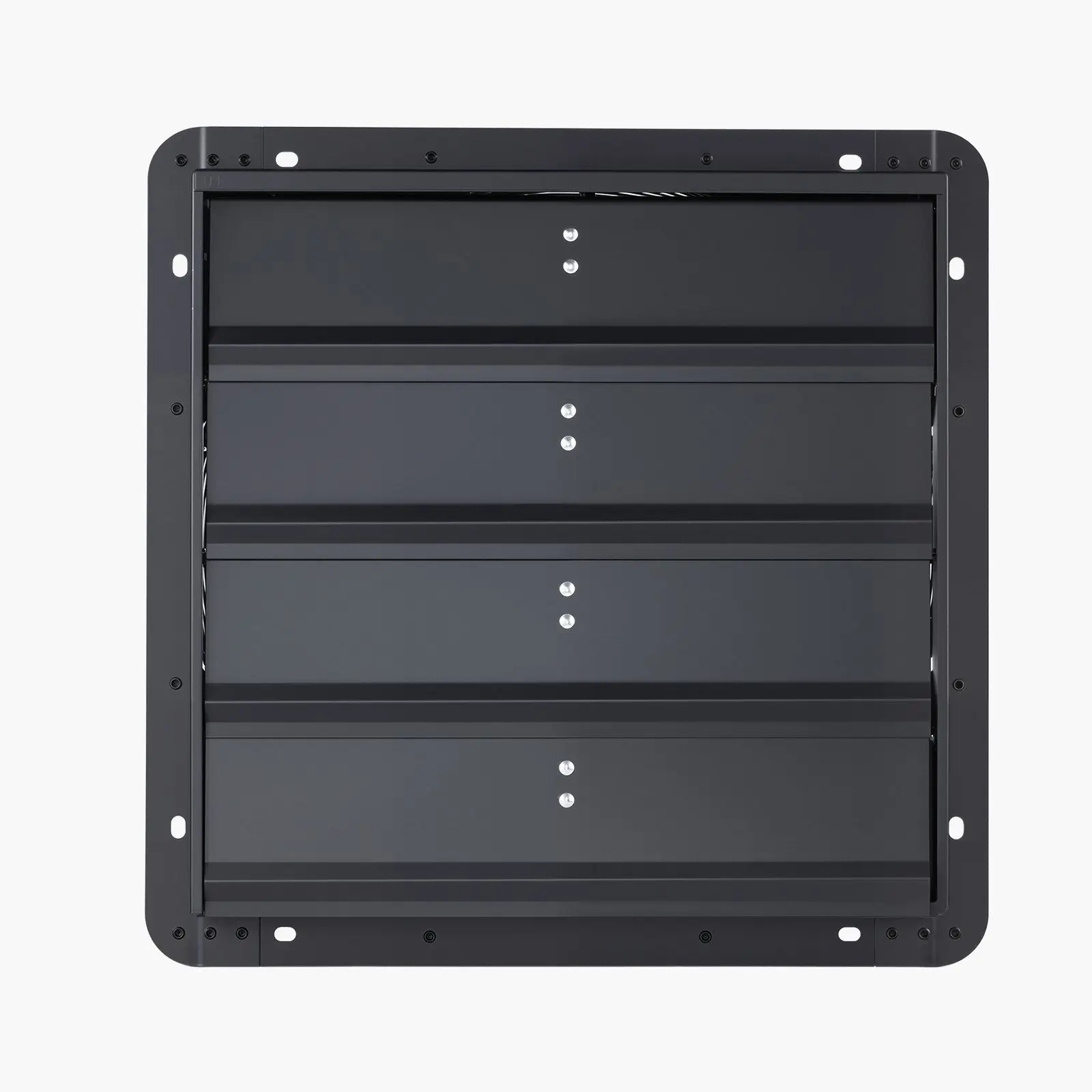 

18-дюймовый вытяжной вентилятор с жалюзи, 2200 куб. футов в минуту, настенный чердачный вентилятор с регулятором скорости, низкий уровень шума для вентиляции сарая и гаража