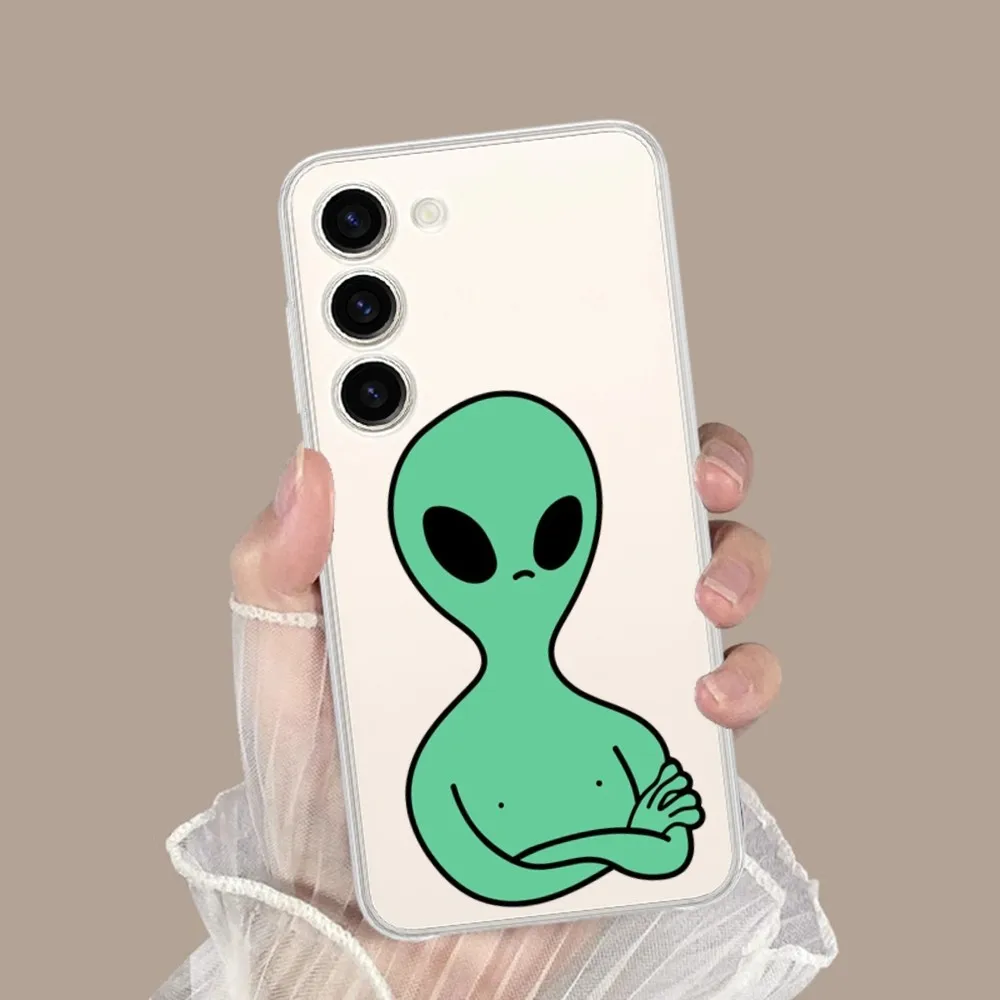 cartoon alien Phone Case for Samsung Galaxy S8 8S G950F G950 A91 A80 A73 5G A72