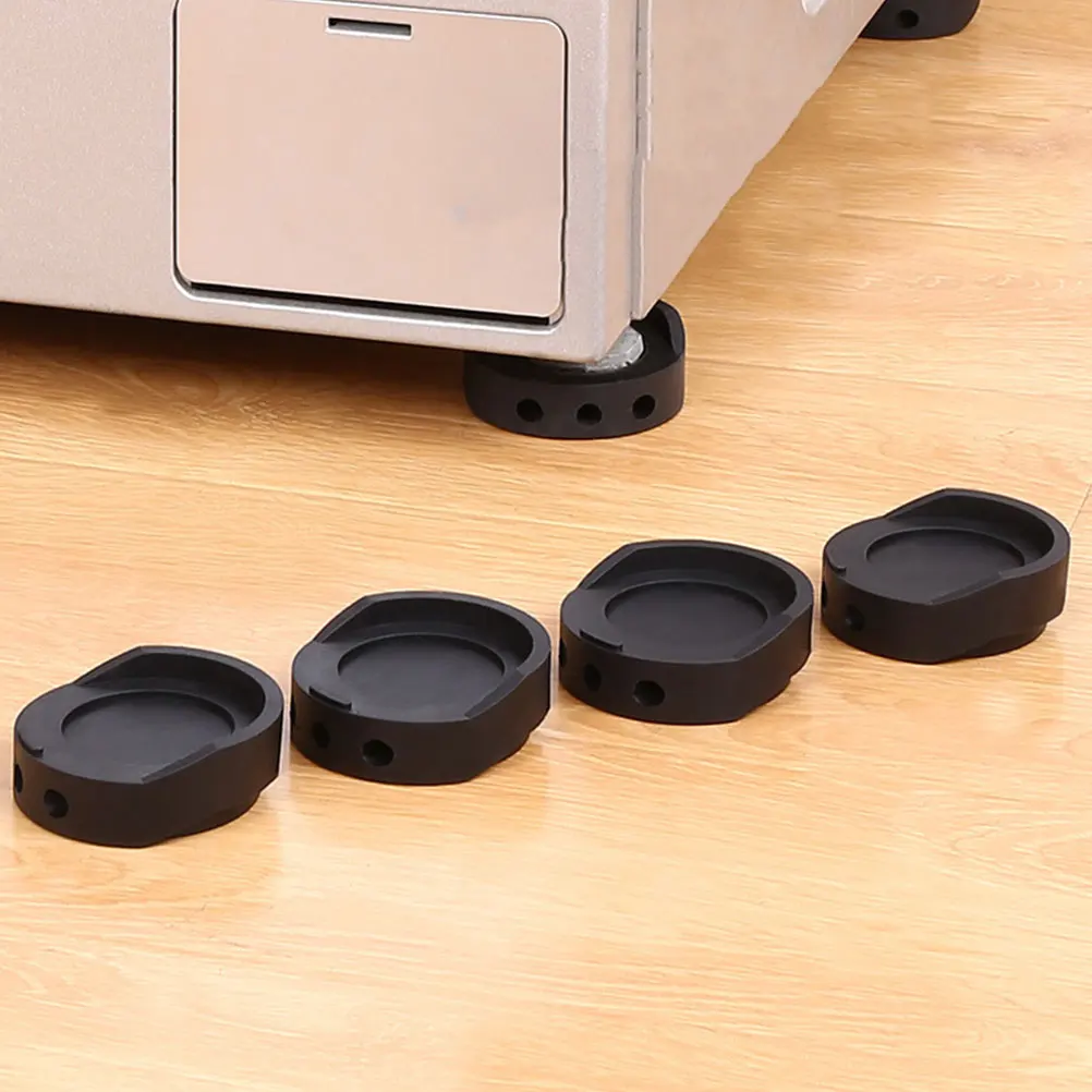 

4pcs Shockproof Furniture Anti-Slip Foot Vibration Absorption Pads For Home Appliances Washing Machine Fridge Stand Non-Skid