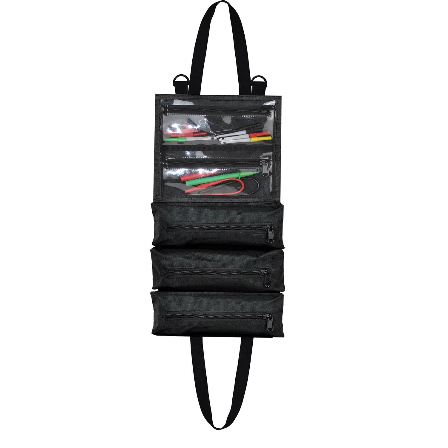 ZIBOO C20 Heavy Duty Portable Foldable Roll Up Tool Bag Great for Test Accessories Storage