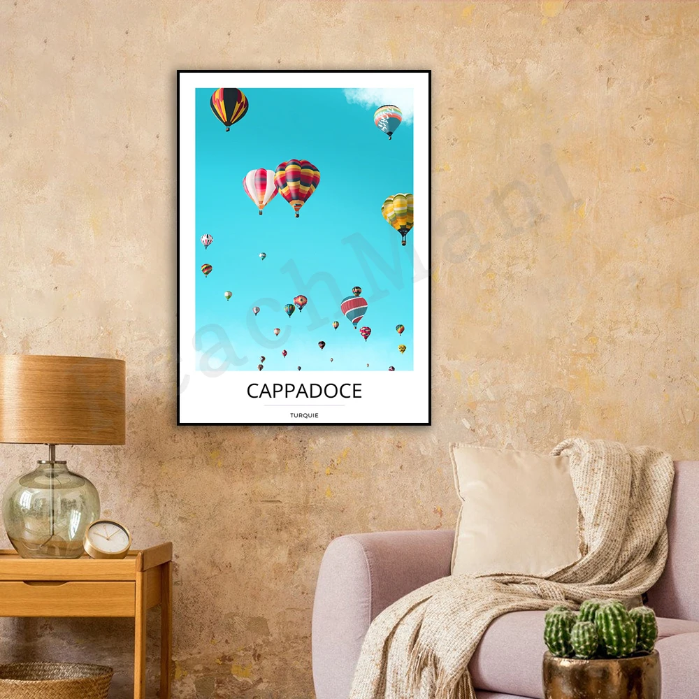 كابادوكيا، طباعة الملصقات، ملص - مراجعة Interior Design Illustration وسعره