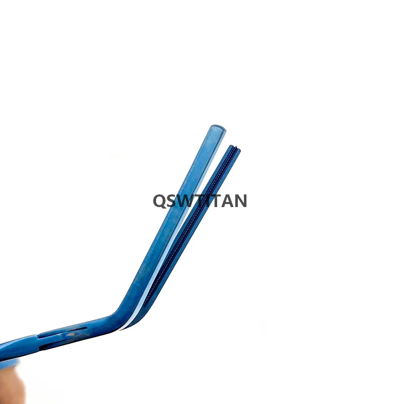 Titanium Atraumatic Clamp Notched Vascular Clamp Forceps Training Tool Neurosurgical Instrument