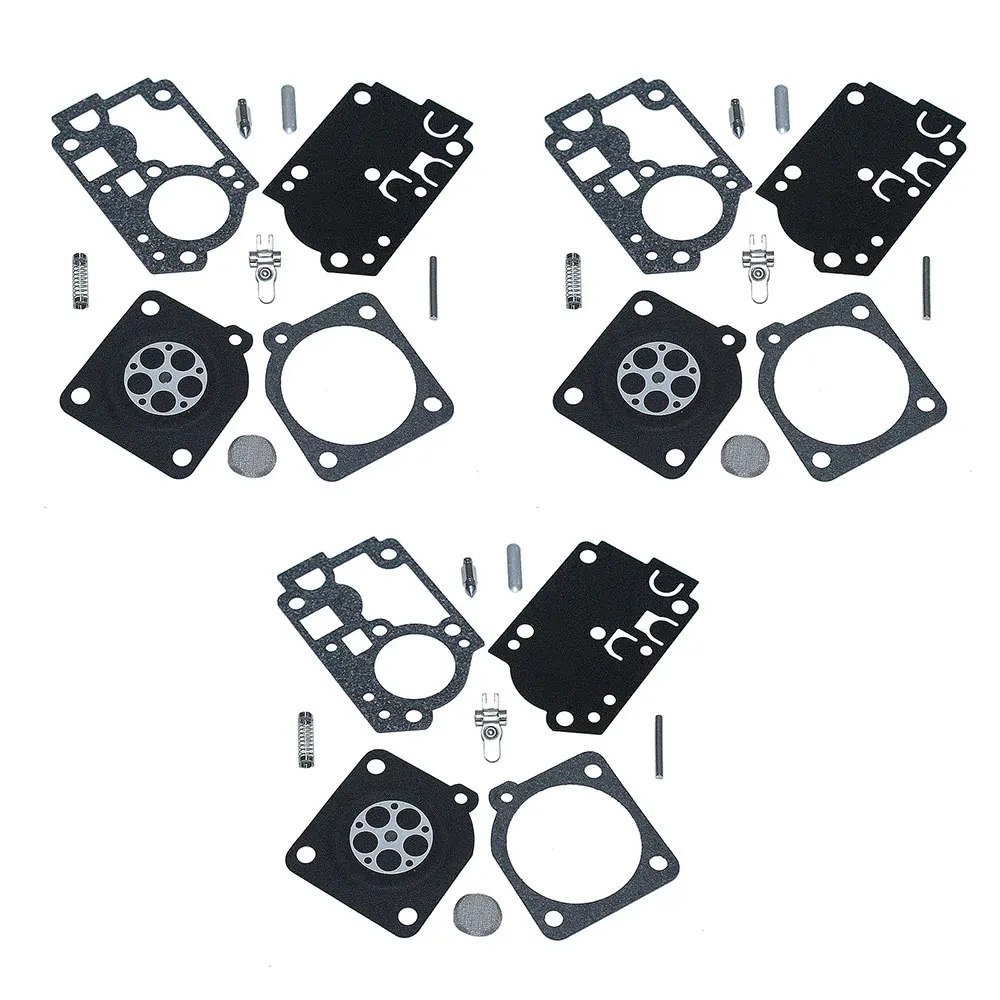 Kit de reconstrucción de carburador de diafragma para ZAMA RB-47 C1Q C1U, desbrozadora cortadora de hierba, compatible con Oleomac Emak Jet