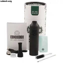 Conqueror Dry Herb Herbal Vaporizer Starter Kit Temperature Control Tobacco Vape Pen 2200mah Battery OLED Screen vs Elite Pen