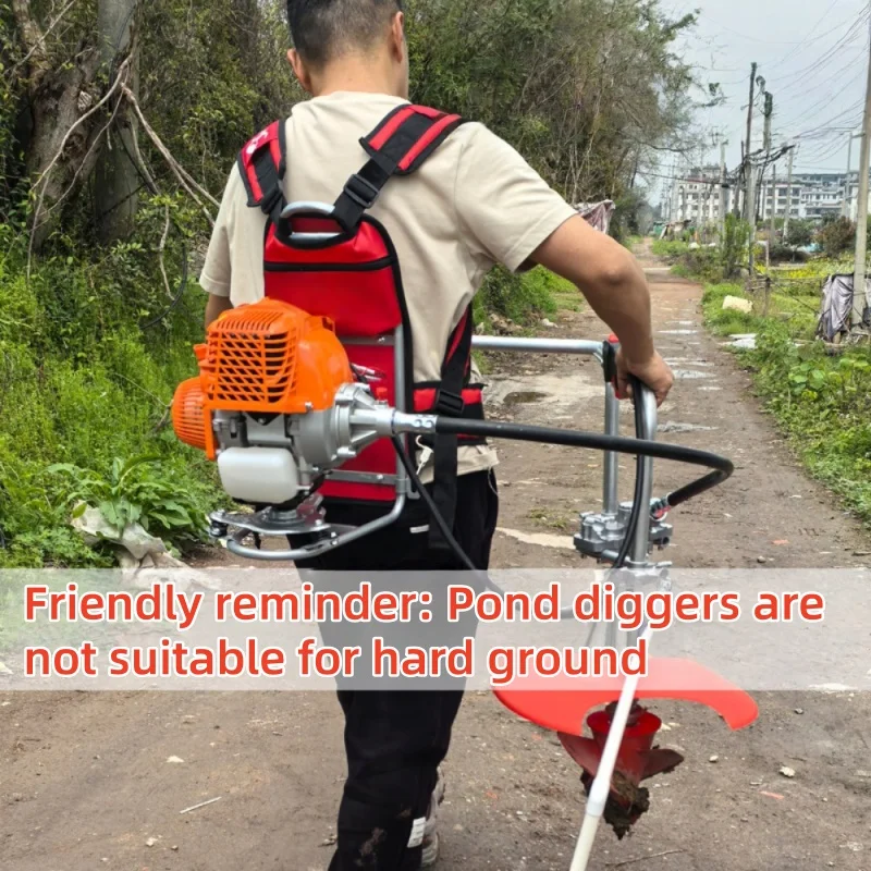 Pond Planting Machine Tobacco Vegetable Transplanting Hole Punching Machine Farmland Ridging Hole Punching Machine