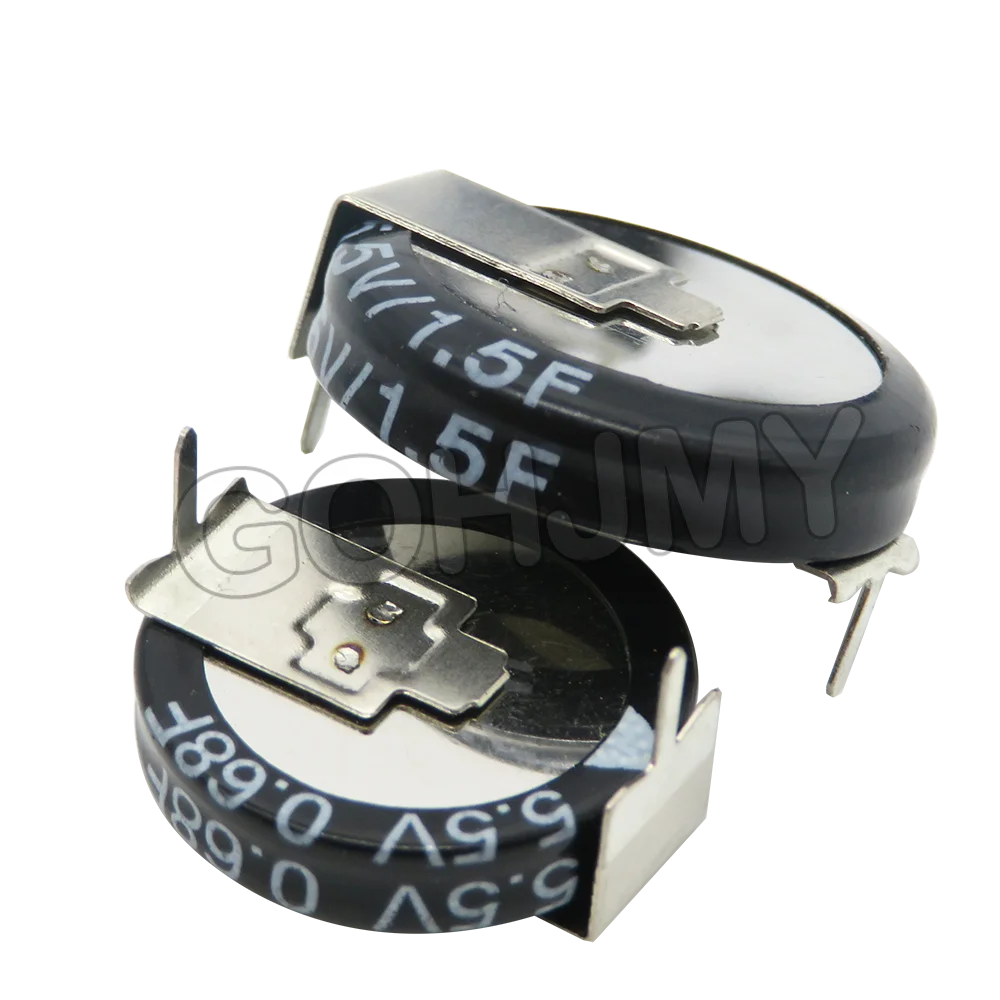 1PCS H type Super capacitor 5.5V 0.1F 0.22F 0.33F 0.47F 1.0F 1F 1.5F 4.0F 4F Button Farad capacitor