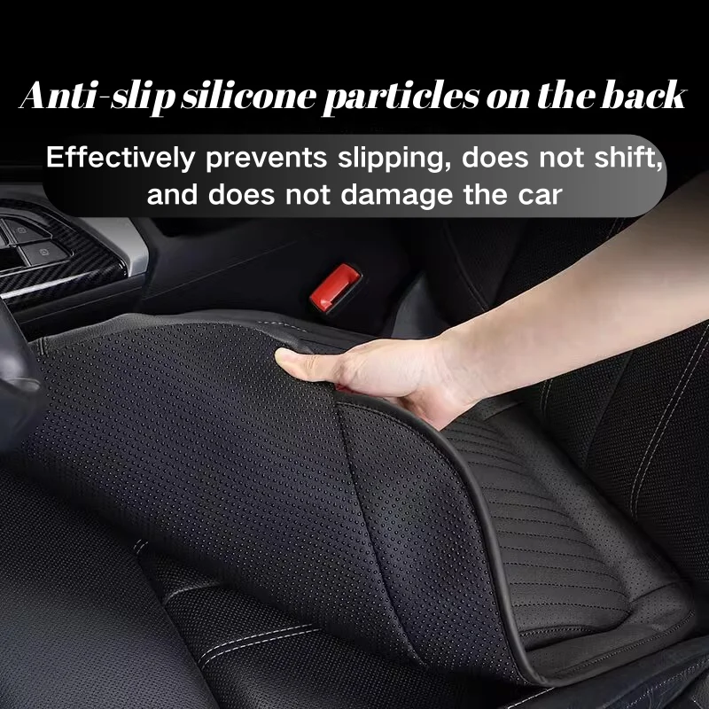 Vehicle Non-slip Support Pad Universal High Rebound Sponge Seat Cover Breathable Car Seat Cushion Luxury Leather Commercial