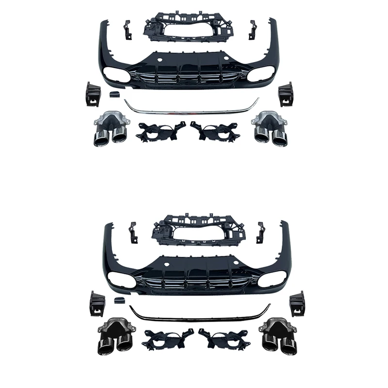 ماسورة عادم الناشر E53 لبنز E-class 2024-2025 W214 ترقية E53 AMG Style #2