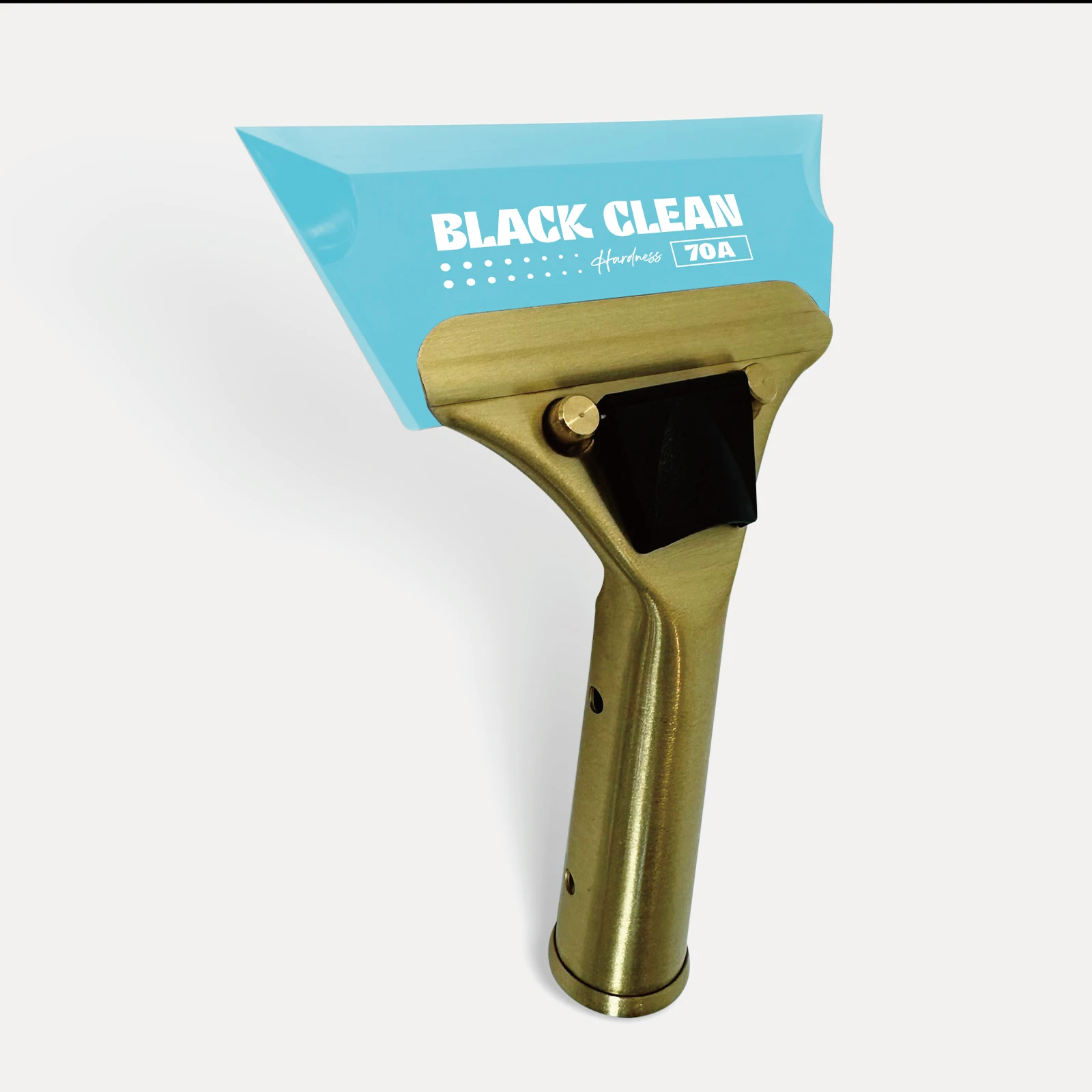 EHDIS 3pcs Bronze Handle Rubber Blade Squeegee Set Car Tint Film Window Glass Water Wiper House Cleaning Rubber Edge Scrapers - Image 2