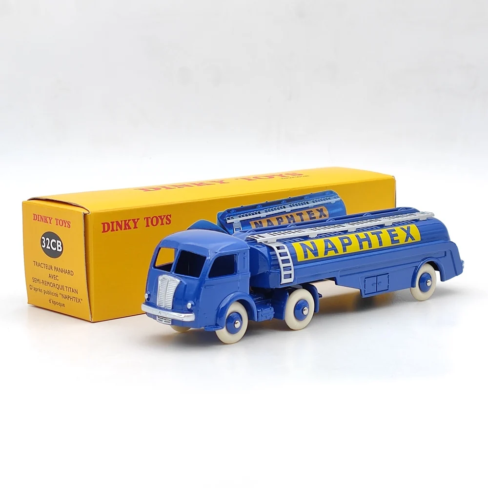 Atlas Dinky Toys 32CB Tracteur Panhard AVEC SEMI-Remorque Citerne 