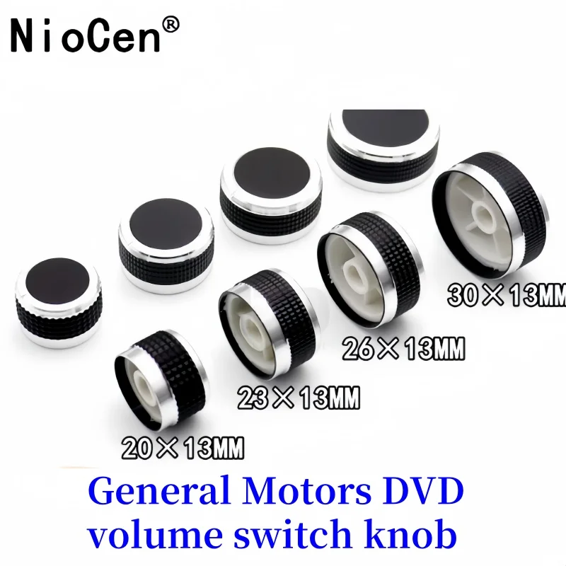 Bouton de commutation de volume de DVD de type trou D, réglage du volume audio de CD de navigation de voiture, bouton de potentiomètre, General Motors, 1 pièce