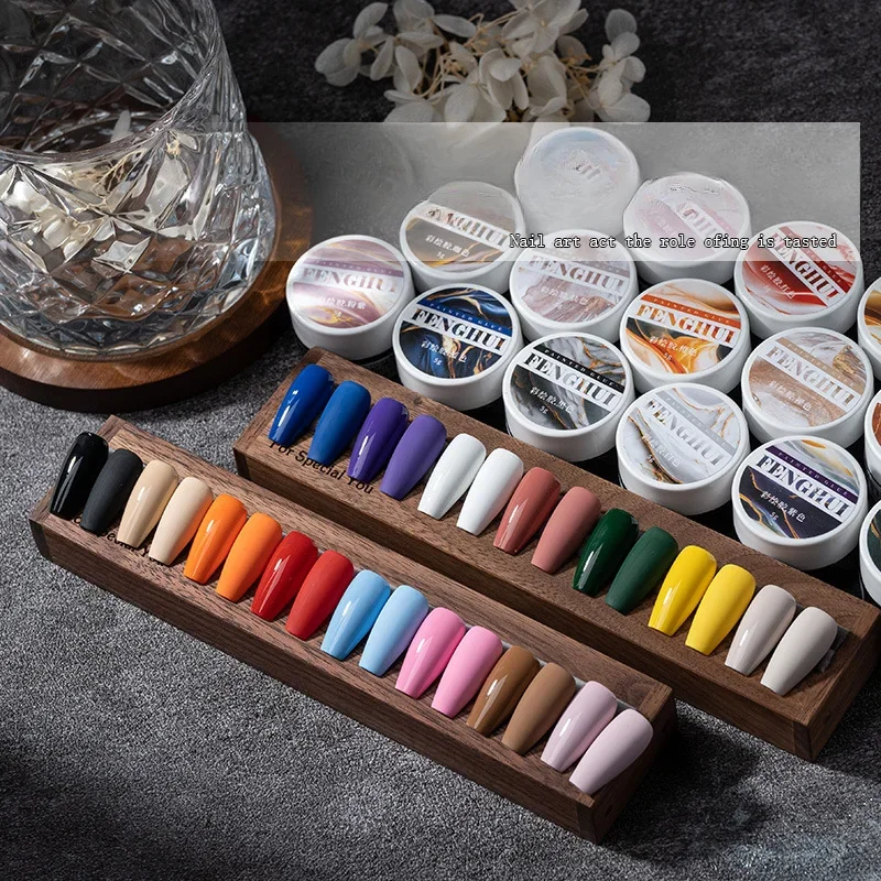 

Красочная живопись, рисунок, простые в использовании гели для ногтей, однотонный простой гель-лак для ногтей, 5 г, принадлежности для ногтей для рисования рук для профессионалов