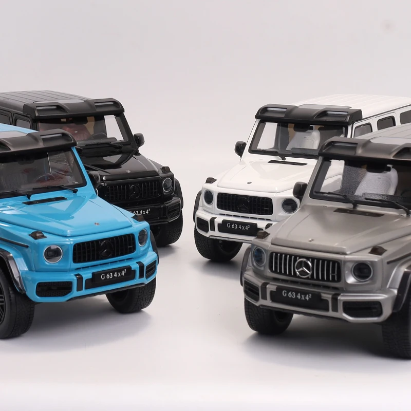 1:18 Limited collection Mercedes-Benz G63 iscale, alloy die-cast static car fashion play model,adult advanced collection pieces.