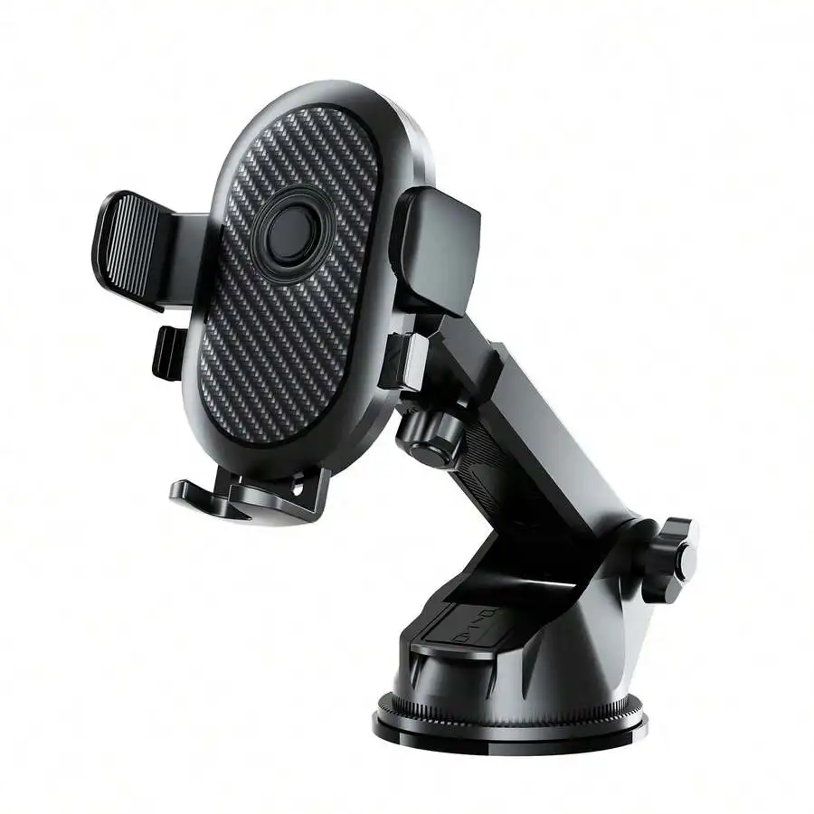 

Adjustable Suction Cup Car Phone Holder 360° Rotation For 4-7 Inch Phones Dashboard Mount