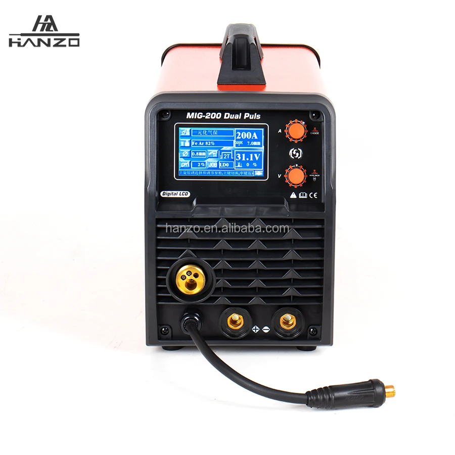 Double Pulse Mig Welders Aluminum Welding Machine 220V Doble Pulso Mig Welders Multivoltajes Soldadores Mig de Aluminio 280M