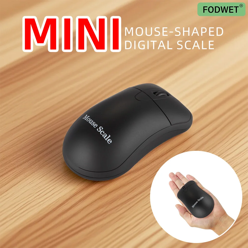 Conversão de unidade em formato de mouse 0,01g (G/Oz/Ct/Gn/Dwt/Ml) Retroiluminação LCD Escala especial de drogas/dourado/café/igã