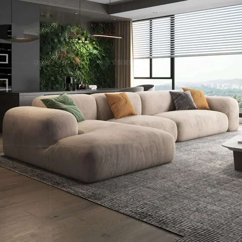 3 Seater Modern Living Room Sofa Bed Foam Xxl Couch Adultsl Designer Longue Sofa Armchair Sofa Sala De Estar Home Furniture
